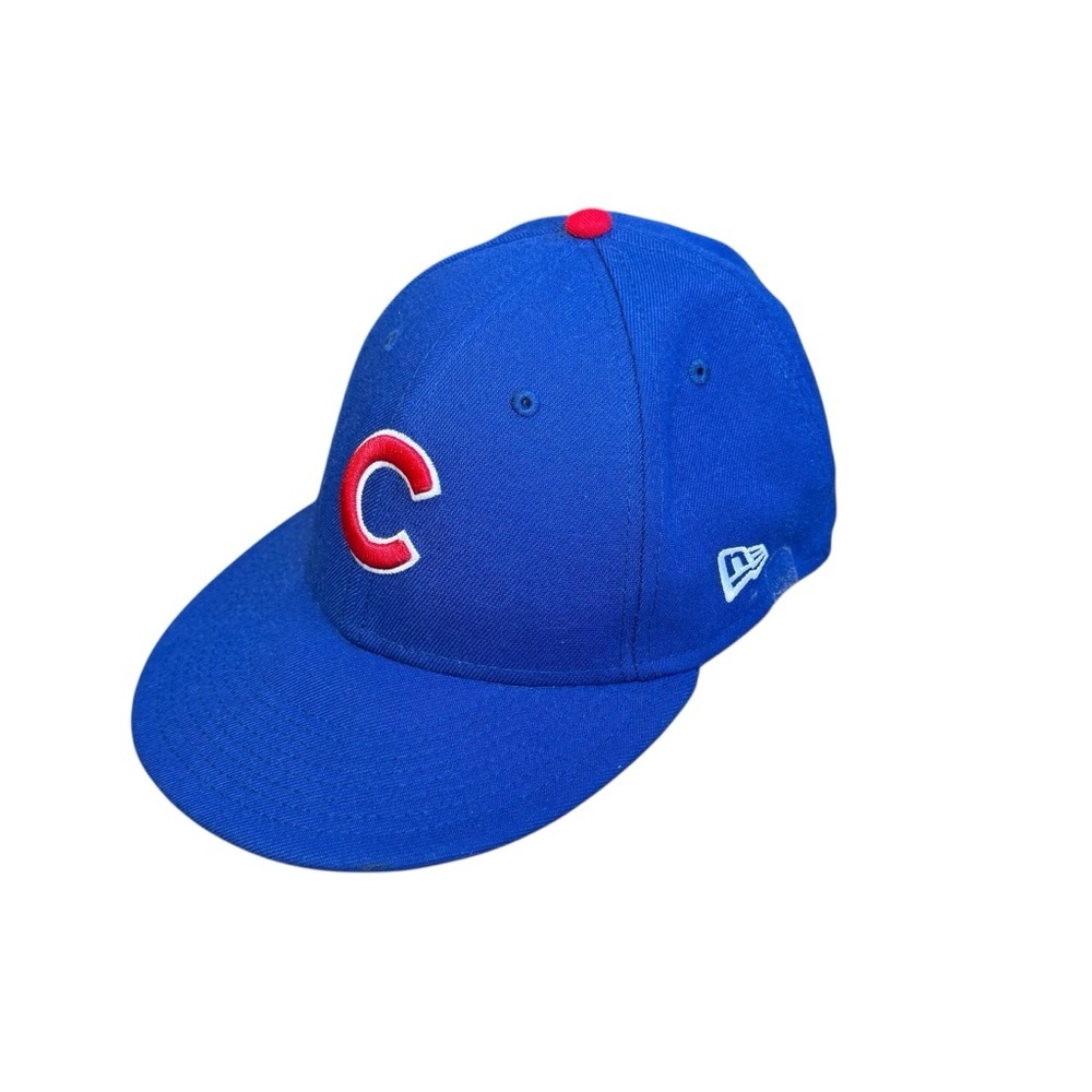 New Era Chicago Cubs Hat Men's Size 7 5/8 On Field Baseball Cap 59FIFTY Fitted